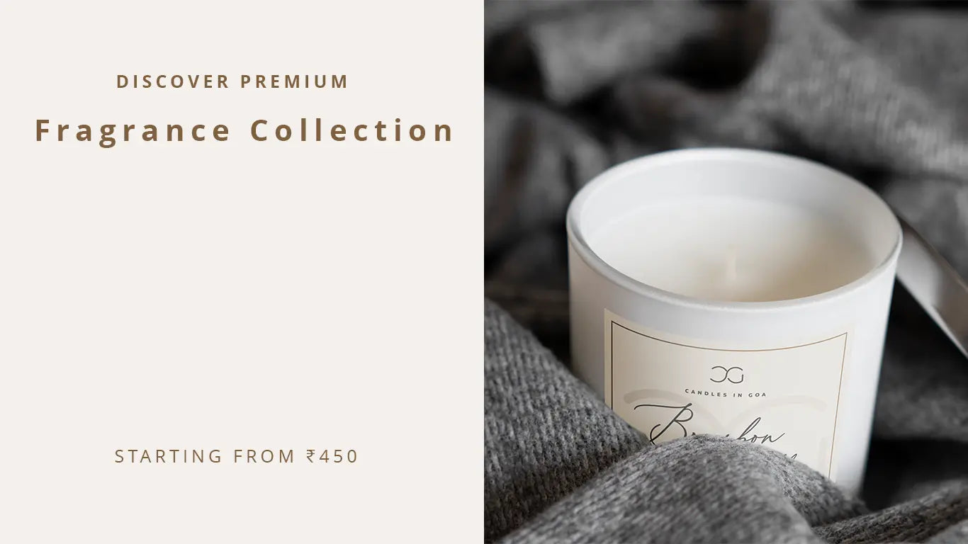 Indulge in the pure essence of luxury with our Premium Candle Fragrance Collection – thoughtfully crafted using skin-safe, organic, and non-toxic ingredients. Each candle is hand-poured with love in Goa, made from natural soy wax and infused with premium-grade essential oils. Gentle on the skin, safe for your home, and soothing to the soul – this is fragrance, redefined.